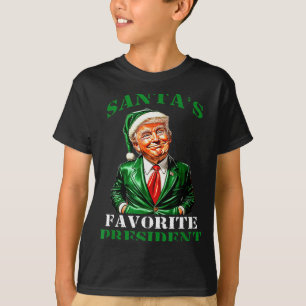 T-shirt Président préféré du Père Noël Drôle de Père Noël