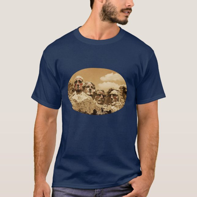 T-shirt Président Punk Rushmore (Devant)