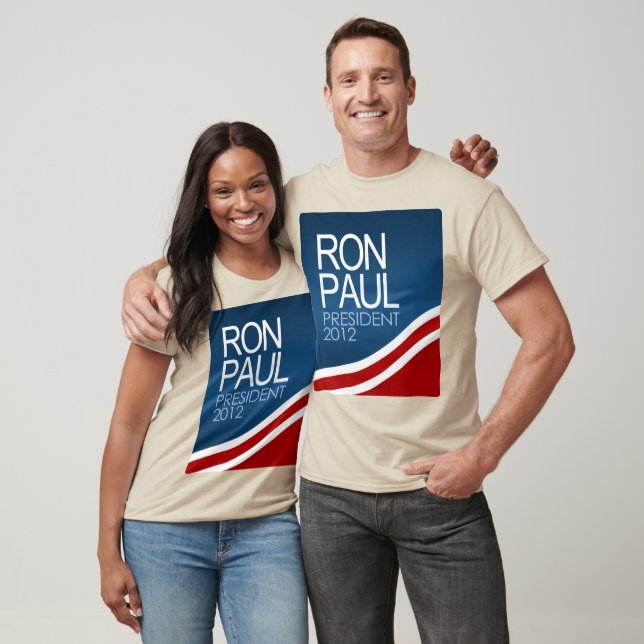 T-shirt Président Ron Paul 2012 (Unisexe)