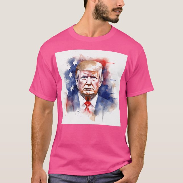 T-shirt Président Trump (Devant)