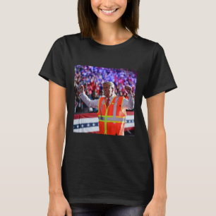 T-shirt Président Trump Éboueur Gilet Méga 202