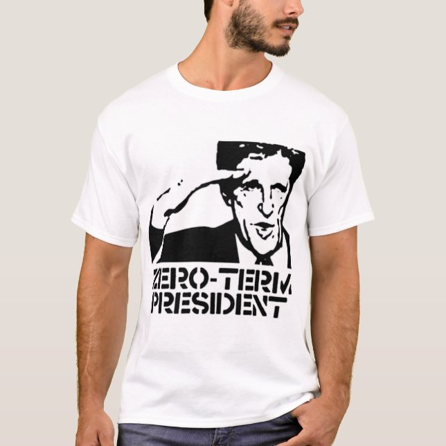 T-shirt Président zéro de terme (Devant)