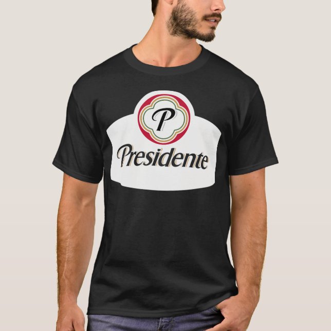 T-shirt Presidente Cerveza Beer République dominicaine (Devant)