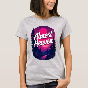 T-shirt presque paradisiaque dames Virginie-Occide