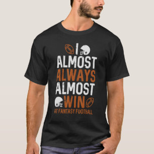 T-shirt Presque Toujours Gagner À L'Imaginaire Football FF