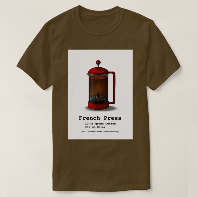 T-shirt Presse française 7 (Design devant)