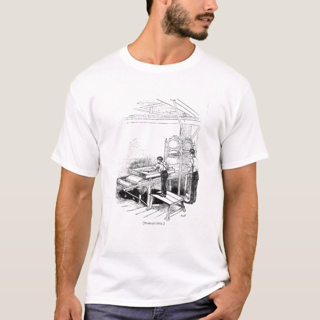 T-shirt Presse-impression (Devant)