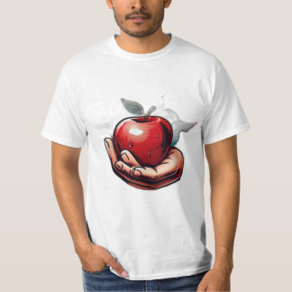 T-shirt Presse Passionnée : Squeeze Pomme Infusée D'Amour