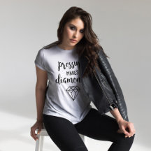 Pression fait des diamants - Typographie de script