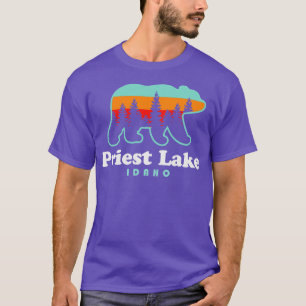 T-shirt Prest Lake Idaho Camping Ours Spokane Washington