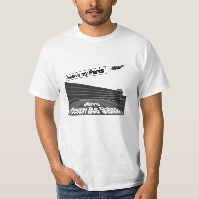 T-shirt Preston est mon Paris (Devant)