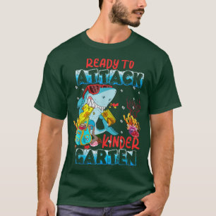 T-shirt Prêt À Attaquer Le Jardin D'Enfants Retour À L'Éco