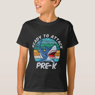 T-shirt Prêt À Attaquer Le Requin D'Avant-Garde Premier Jo
