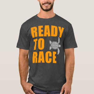 T-shirt Prêt à courir Équipe Turtle Racing Drôle Turtle Lo