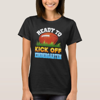 T-shirt Prêt à donner le coup d'envoi Football Maternelle 