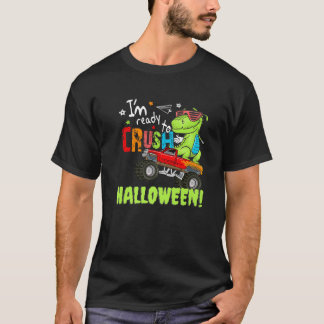T-shirt Prêt à écraser des zombies momies monstres et cami