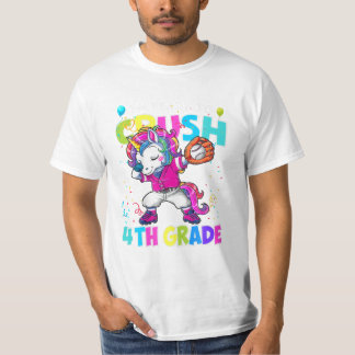 T-shirt Prêt à écraser la licorne de 4e année