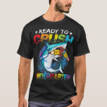 T-shirt Prêt À Écraser La Maternelle Premier Jour De L'Éco<br><div class="desc">Prêt À Écraser La Maternelle Premier Jour De L'École Garçons De Requin</div>