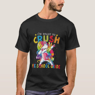 T-shirt Prêt À Écraser Le Niveau De Primaire Dabbing Unico