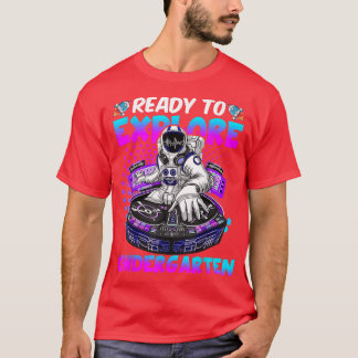 T-shirt Prêt À Explorer La Maternelle, DJ Astronaut Retour