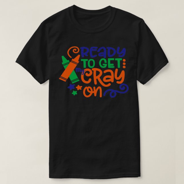 T-shirt Prêt à mettre mon gris (Design devant)
