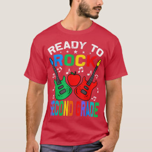 T-shirt Prêt À Remettre Le Deuxième Niveau À L'École Guita