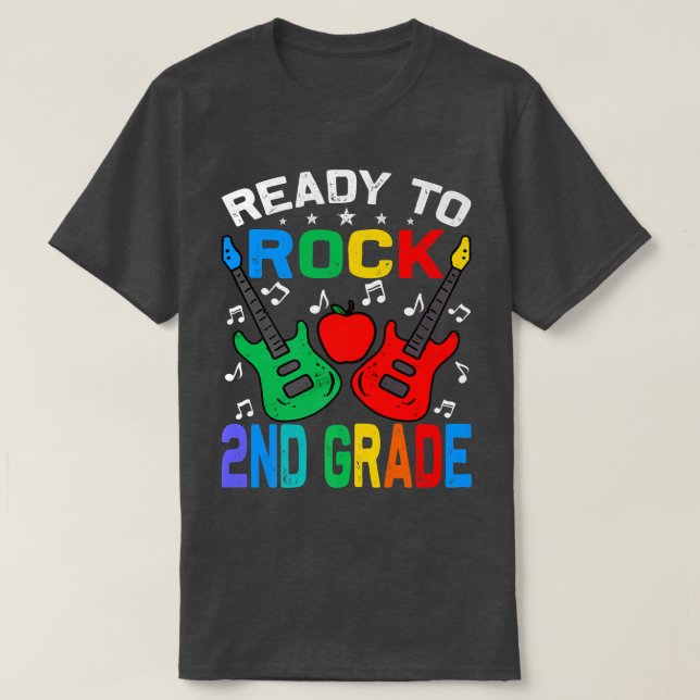 T-shirt Prêt À Remonter En 2E Année À L'École Guitare Prem (Design devant)