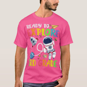 T-shirt Prêt À Rendre À L'École L'Astronaute De 3E Année