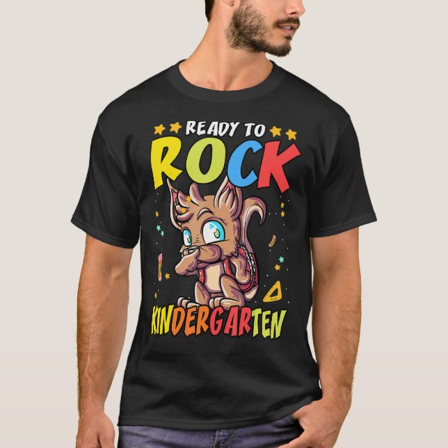 T-shirt Prêt À Rock Kindergarten 1 (Devant)