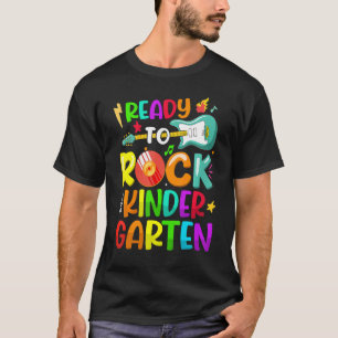 T-shirt Prêt À Rock maternelle Premier Jour De 5E Année