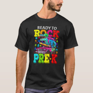 T-shirt Prêt À Rock Pré K Monster Camion Dinosaur Garçons