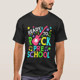 T-shirt Prêt à Rock Préscolaire Rentrée Enseignant Enfant