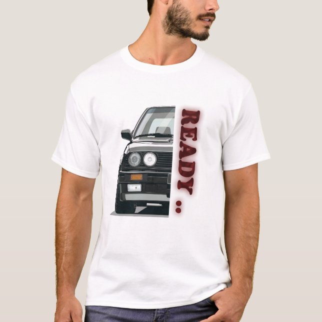 T-shirt Prêt à rouler  (Devant)
