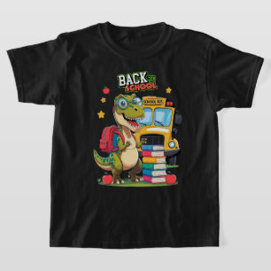 T-shirt Prêt à rugir pour l'école – Édition dinosaure