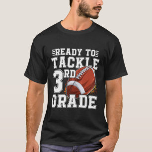 T-shirt Prêt À S'Attaquer 3E Année Retour À L'École Premie