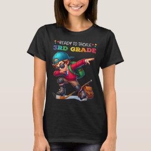 T-shirt Prêt à s'attaquer à la 3e année Premier jour d'éco