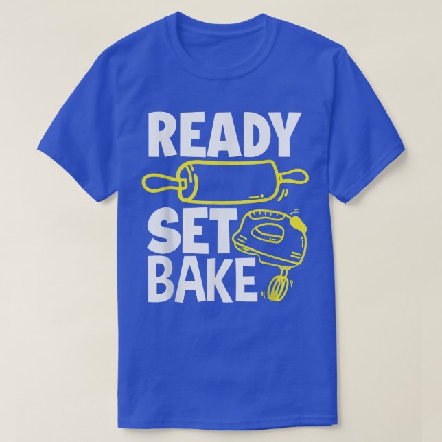 T-shirt Prêt Bake Fundy Baker Baking Lover (Design devant)