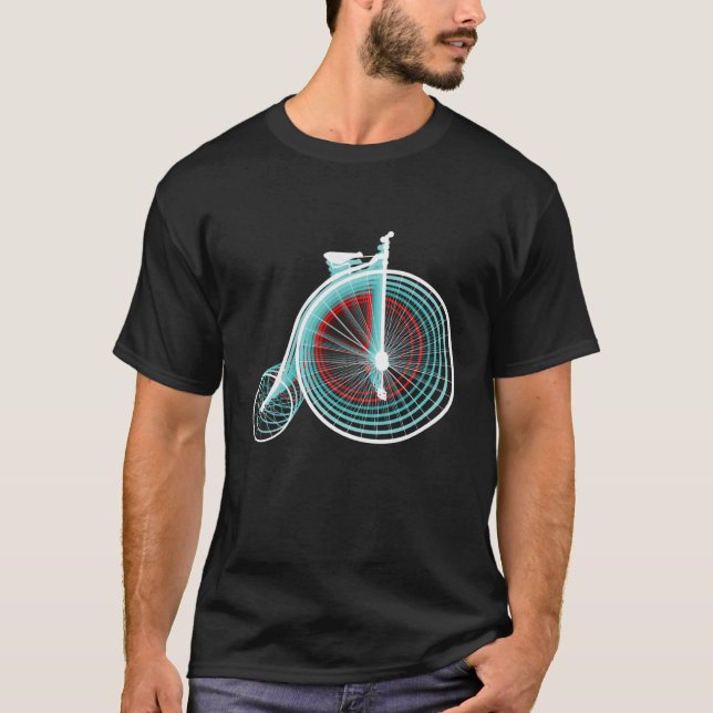 T-shirt Prêt pour la course à vélo (Devant)