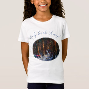 T-Shirt Prêt pour le Voyage ! pays fantastique forêt art