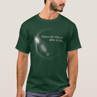 T-shirt Prêt pour l'Eclipse Solaire US Totalité 8 avril 20