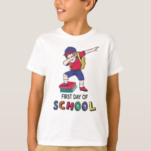 T-shirt Prêt pour l'école en ligne