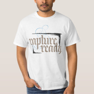 T-shirt Prêt pour l'enlèvement de la calligraphie chrétien