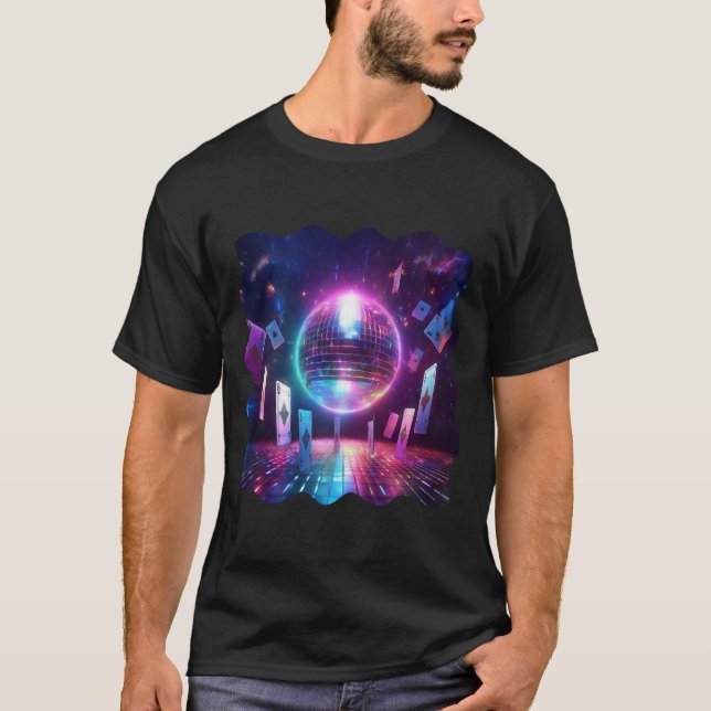 T-shirt Prêt Pour Une Nuit De Danse Et De Jeu (Devant)