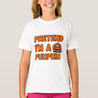 T-shirt Pretend I'm a Pumpkin Funny Halloween Classic