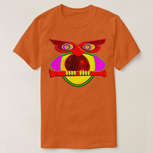T-shirt PRÉTENDRE Ix27AM ET OWL AVOCADO 1 (Design devant)