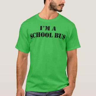 T-shirt Prétendre Ix27M Un Bus Scolaire Costume Halloween