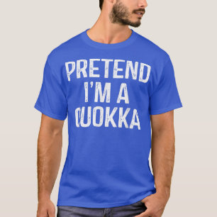 T-shirt Prétendre Que J'Ai Un Costume D'Halloween Drôle Qu