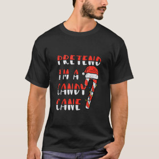 T-shirt Prétendre que je suis un Candy Crew Père Noël Kids