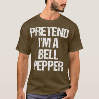 T-shirt Prétendre que je suis un costume de poivre Bell Fu