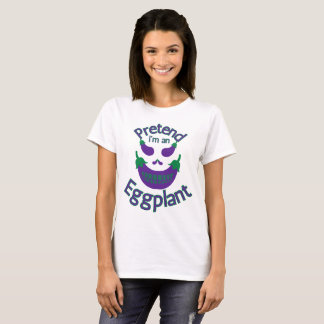 T-shirt Prétendre que je suis un costume d'Halloween d'aub